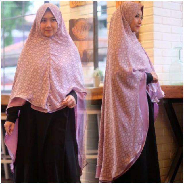 Khimar malika rubi by rezqia hijab