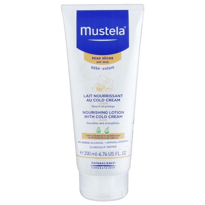 Mustela Nourishing Lotion With Cold Cream 200ml / Lotion Bayi