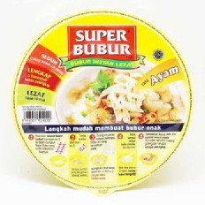 Super Bubur CUP Instant Rasa Ayam Bubur Ayam Instan Praktis mangkok