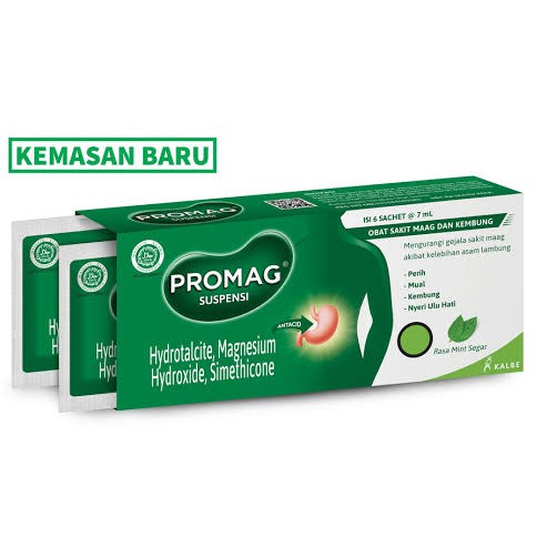 Promag Suspensi Cair Obat Sakit Maag sachet