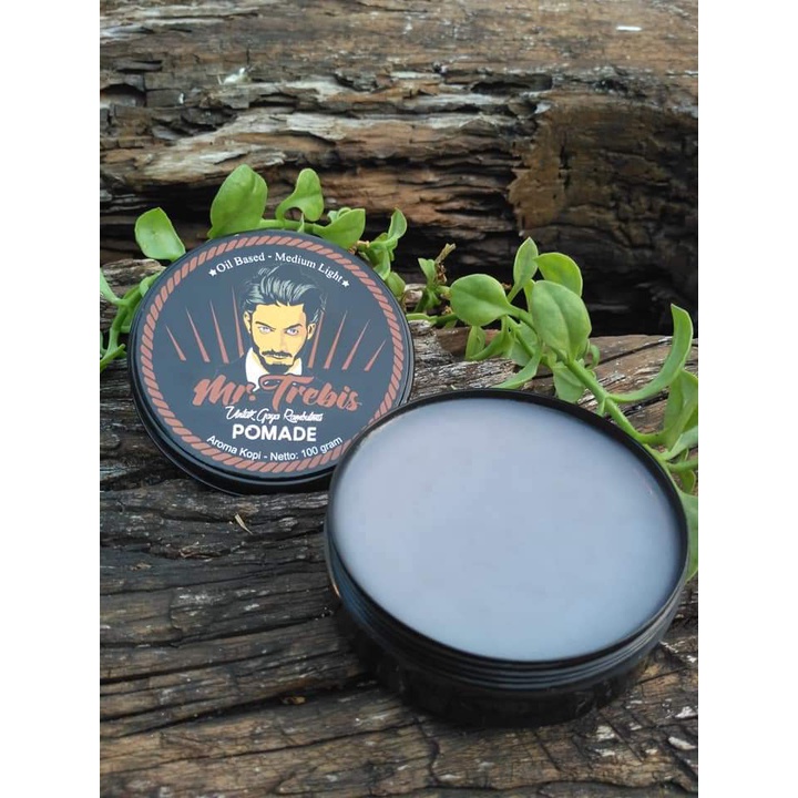 Pomade Oil Based 100 Gram Paket Grosir 10 Pcs Minyak Rambut Pomade Mr Terbis + Free Sisir dan Bubble Wrap