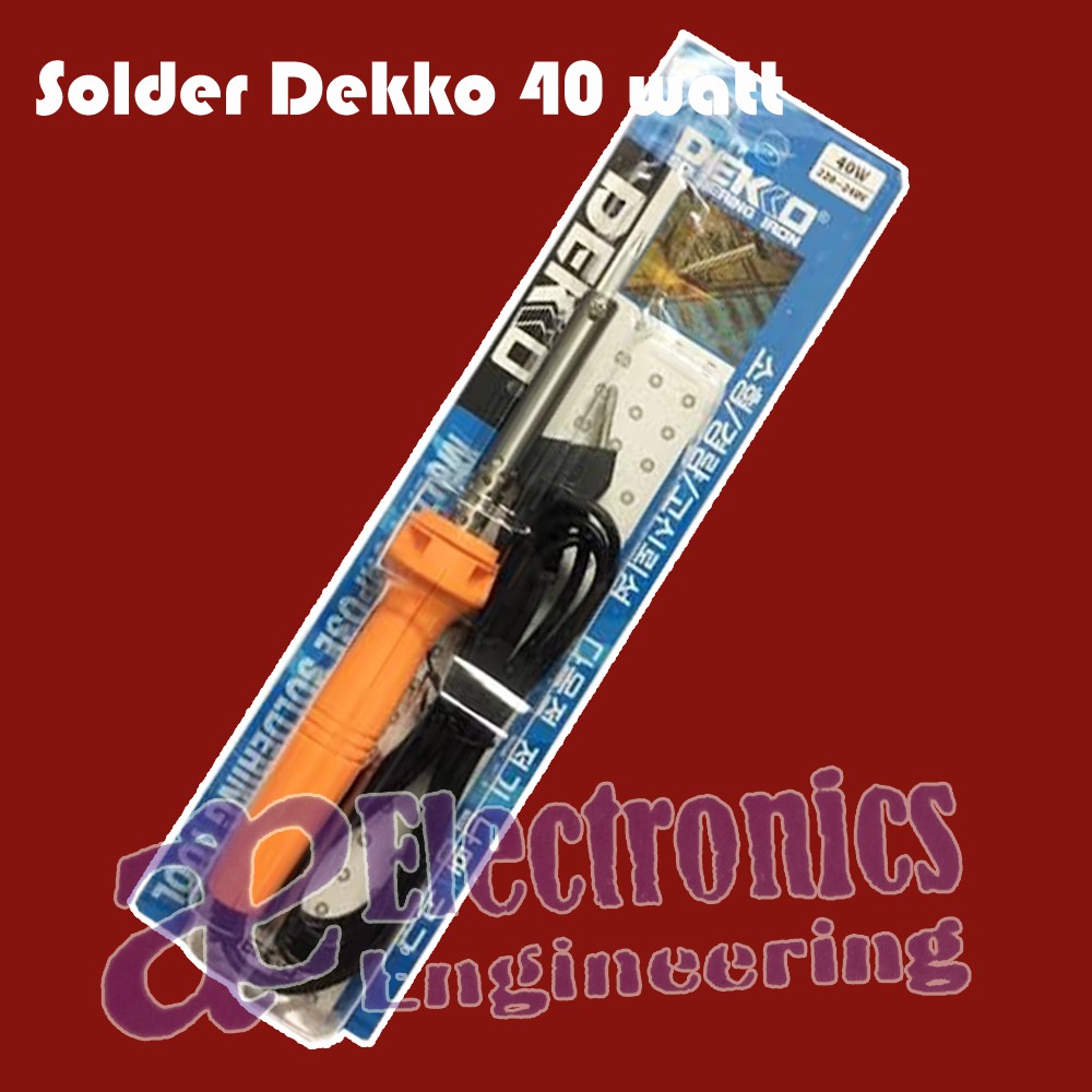 Solder Dekko 40 watt, Alat Patri Elektronika