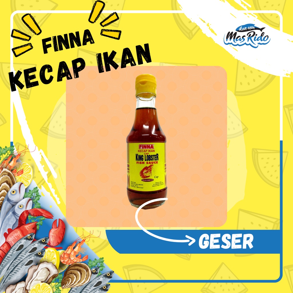 

Kecap Ikan Cap King Lobster Finna 200 Ml Kecap Ikan Praktis Termurah