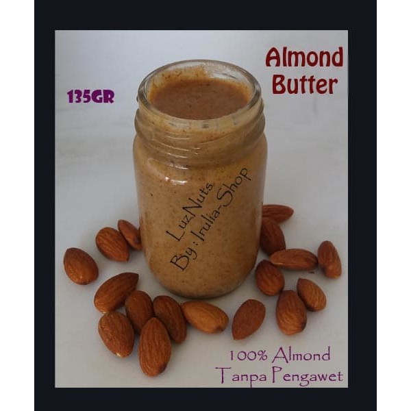 

Crunchy Almond butter selai kacang Almond