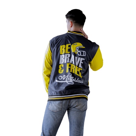 Jaket VARSITY DRAGON – Fashion Trendy Casual Pria Good Brand Quality Stylish