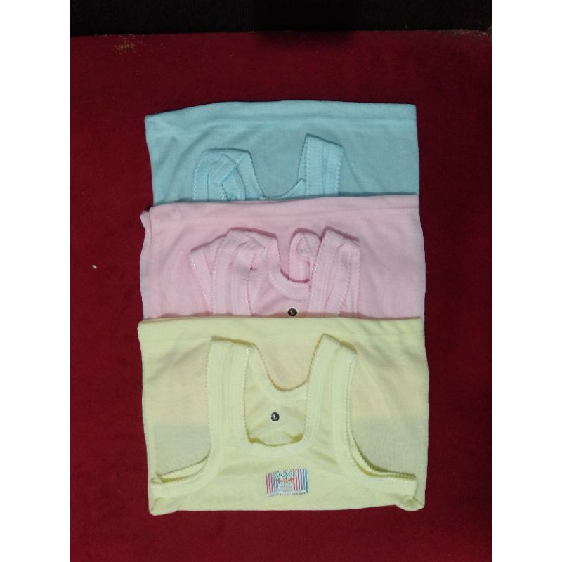 6 pcs Singlet bayi POLOS