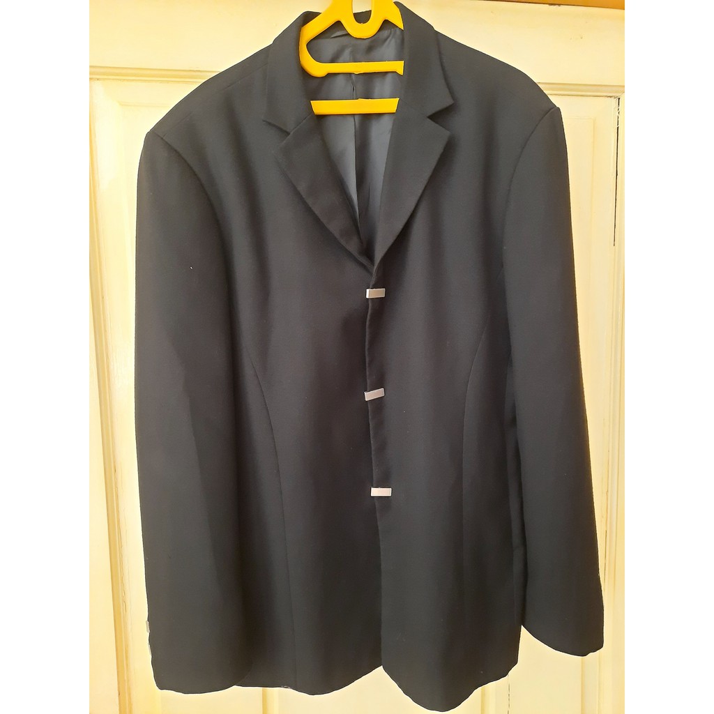 Jas Blazer Pernikahan Hitam Pria Preloved murah