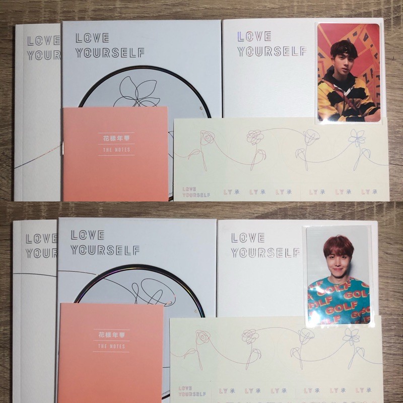 [UNSEALED] BTS HER V E ALBUM FULLSET JIN HOSEOK PHOTOCARD