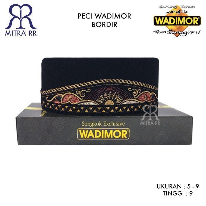 PECI WADIMOR BORDIR  4-9 READY STOCK