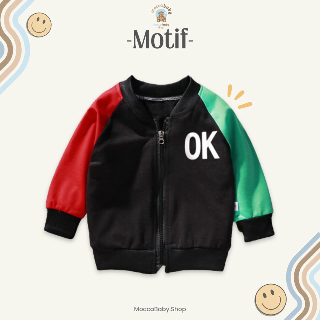 MBSS -  JACKET Anak laki-laki perempuan Hoodie Anak Import Lucu Casual