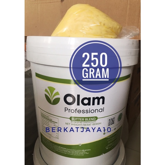 

OLAM Butter Blend 250 Gram Halal MUI