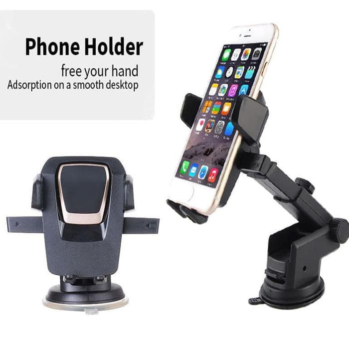 Car Holder Long Neck Car Mount Dashboard dan Holder Hp dikaca mobil