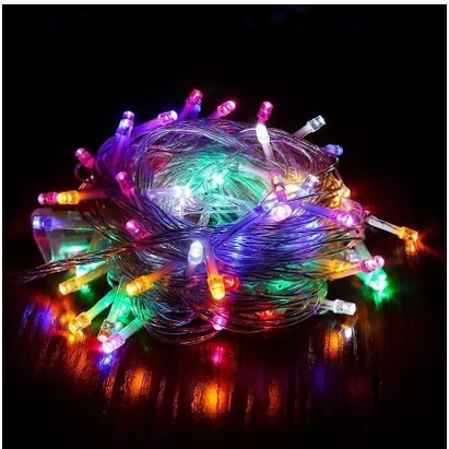 TERBARU PANJANG FULL 10 METER - Lampu Hias Led Lampu Dekorasi Lampu  Kelap Kelip 10 Meter - Lampu Hi