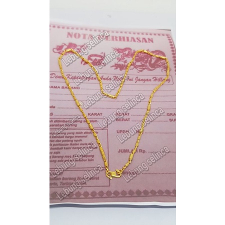 kalung perhiasan wanita termewah(bambu),kalung emas mudah,perhiasan mirip mas asli, perhiasan berlapis emas 24 k,kalung wanita import.