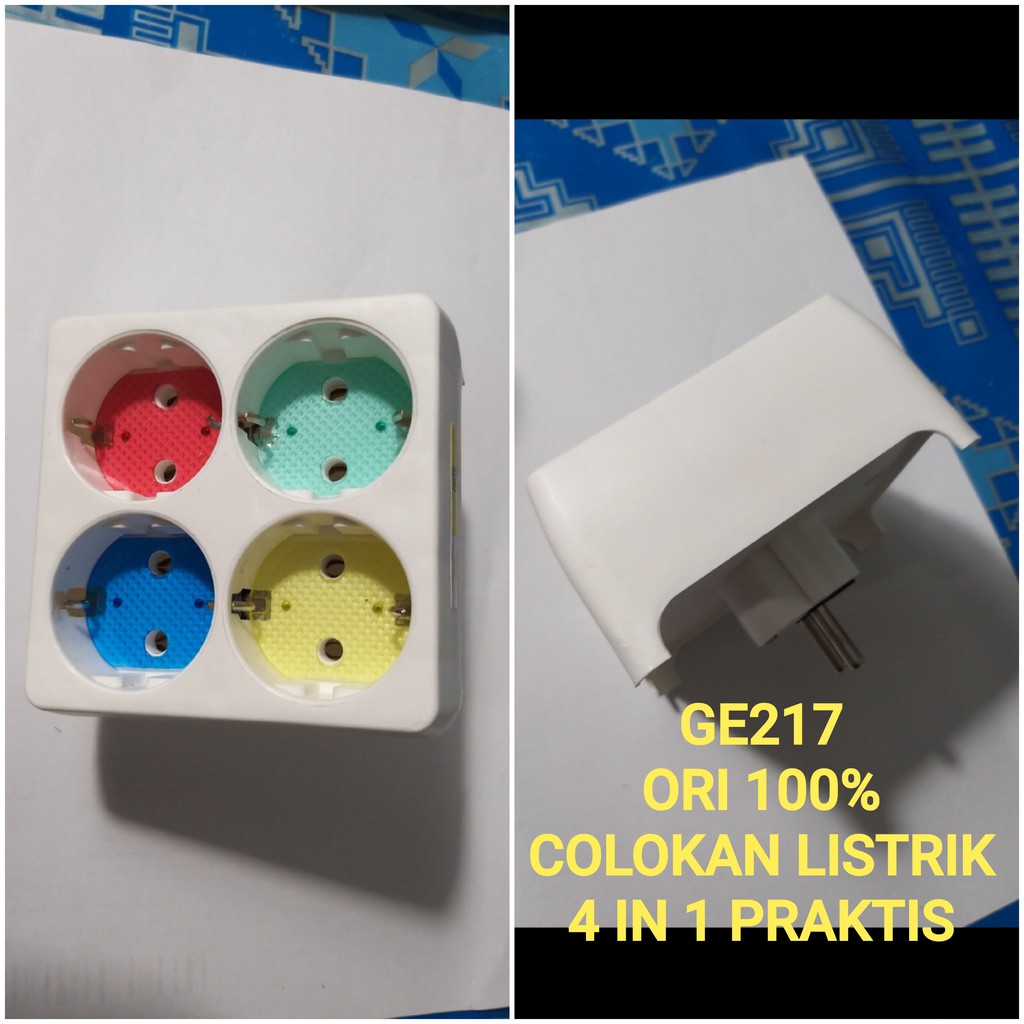 G217 Loyal colokan listrik 4in1 4 in 1 terminal steker kepiting piting stop kontak setrum multifungsi universal tahan panas penambah original  PRAKTIS GK PERLU BONGKAR PASANG RUMAH TINGGAL COLOK SAJA  terminal kuningan = tahan panas 10A 250V terdaftar SNI