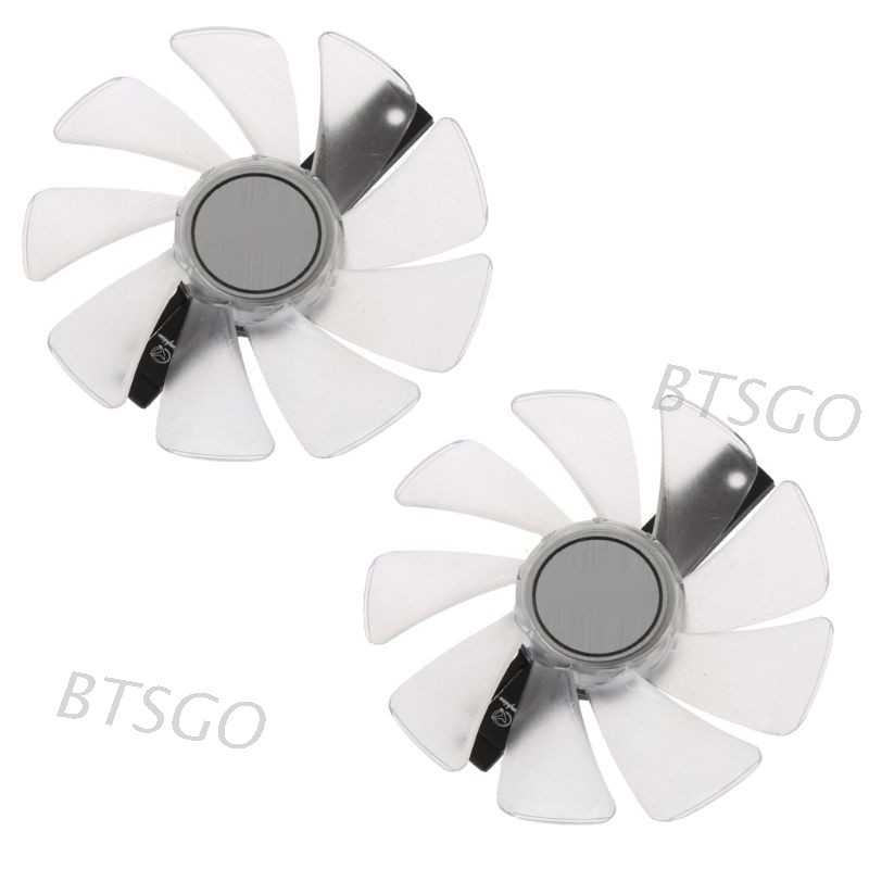 Btsgx 2pcs 95mm Cf1015H12D Dc12V Kipas Pendingin Pengganti Untuk Sapphire Rx480 8g Rx 470 Rx580