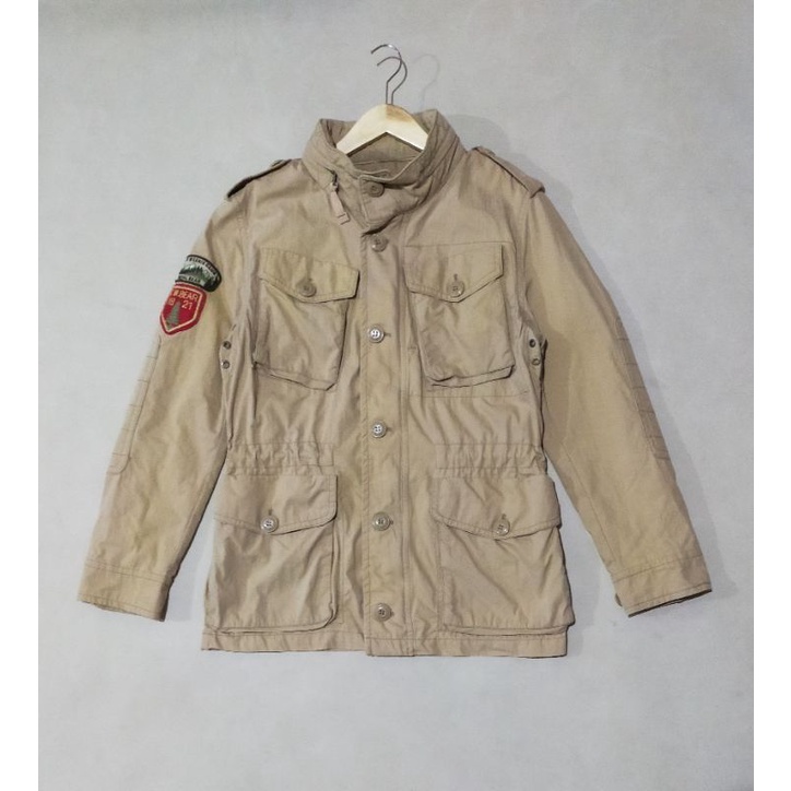 preloved jaket parka army teenie weenie