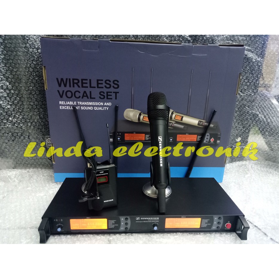 Mic Wireless Sennheiser Skm 9000 2bh Pegang Clipon Sennheiser Skm9000