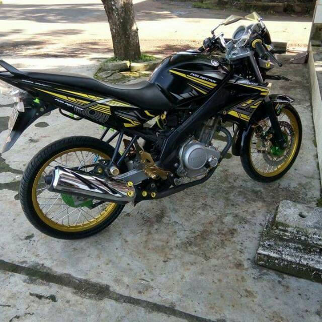 20+ Inspirasi Stiker Vixion Old Hitam