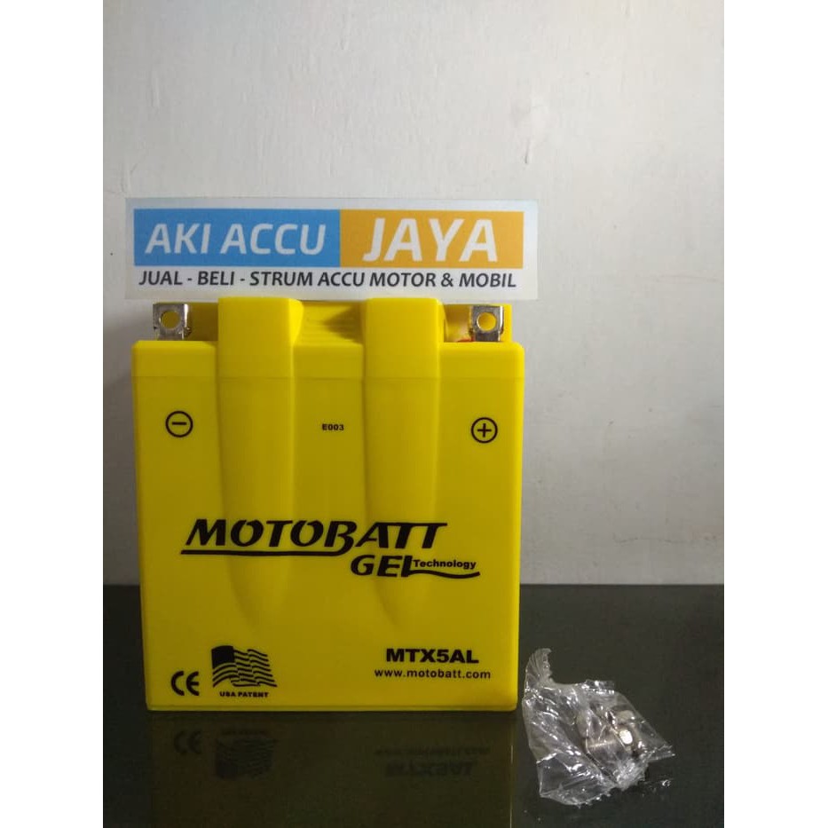 Aki Accu Motor Yamaha Mio Sporty Mtx5Al Motobatt