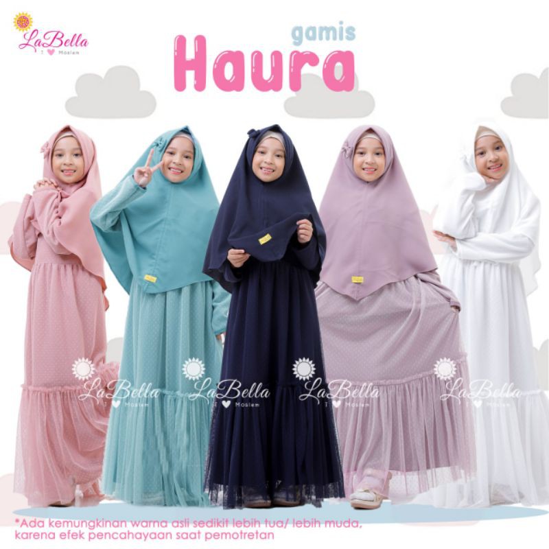 Gamis Haura / Gamis Anak Cantik / By Labella