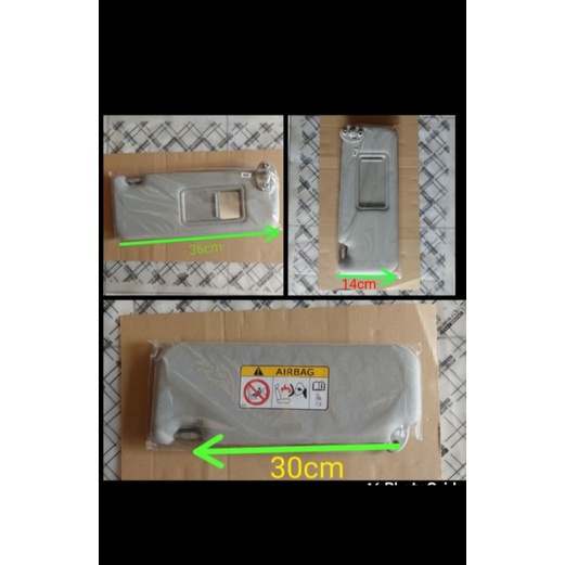 Sunvisor universal Innova Reborn fortuner hilux