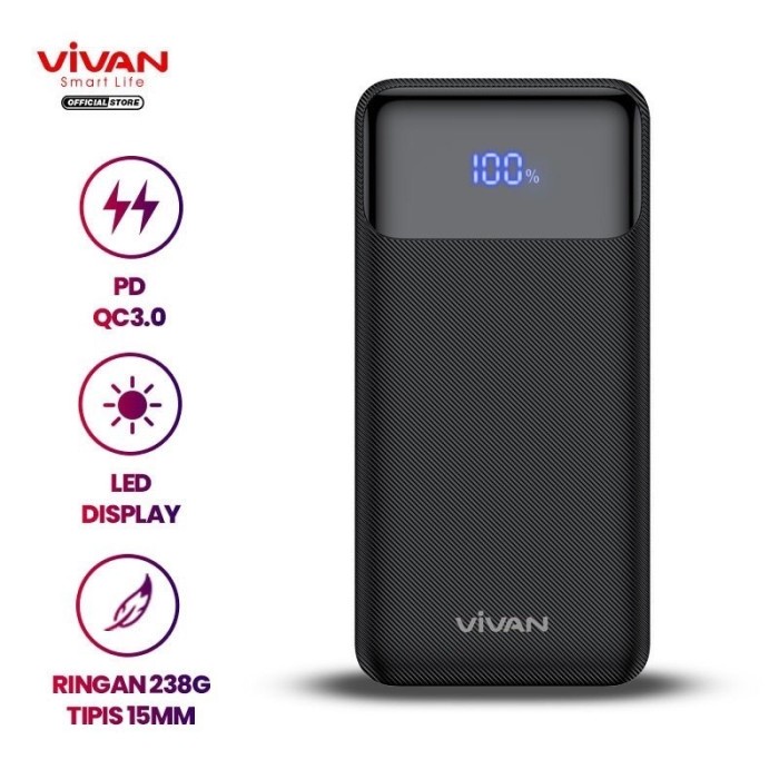 Vivan PB-X10 Powerbank 10000Mah