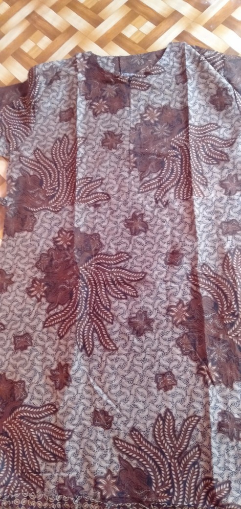 Maura Couple - Sania Ruffle Batik Couple Ori Ndoro Jowi Garansi Termurah Shopee - Batik Modern Solo