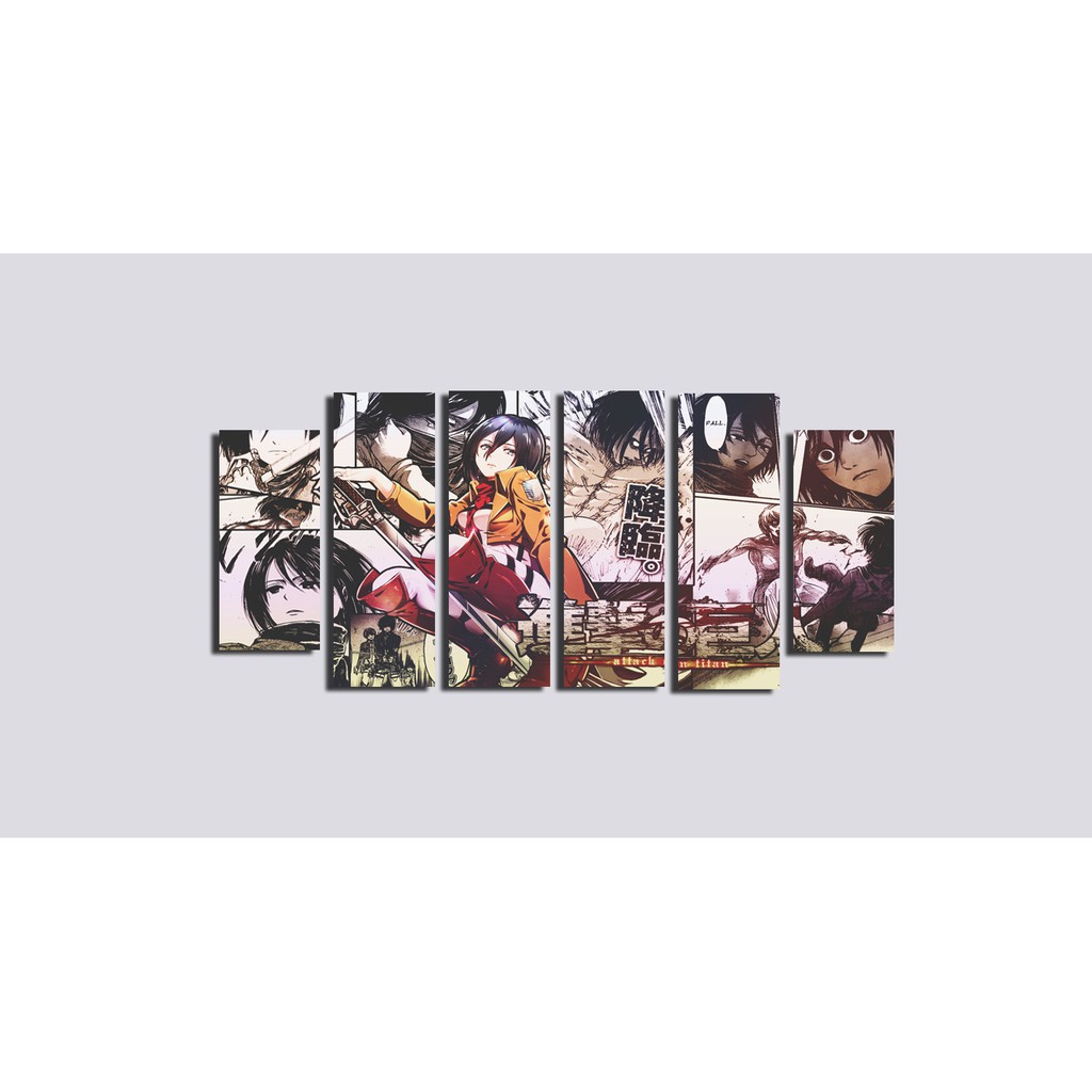 Hiasan Dinding 1 Set Anime Mikasa Special Edition pusatmode1234