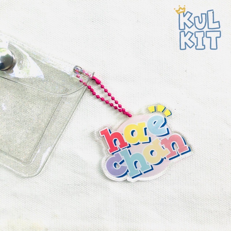 NCT 127 Name Acrylic Keyring (gantungan akrilik) by kulkit