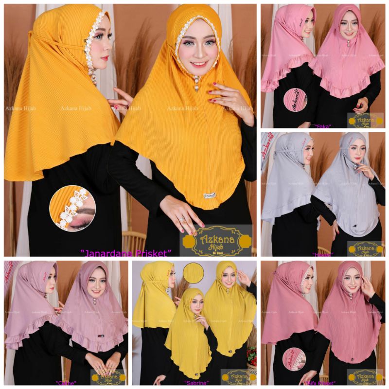 Hijab Instan Rabiah Bahan Jersey Motif Polos - Jilbab Polos Simpel Daily Use - Khimar Pinguin Syari