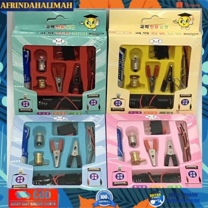 

{TERBARU} Set Permainan Edukasi Rangkaian Elektronik Lampu untuk Anak Sekolah