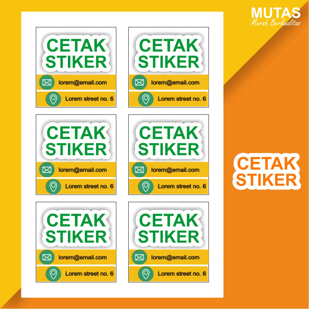 

CETAK STIKER CHROMO A3+