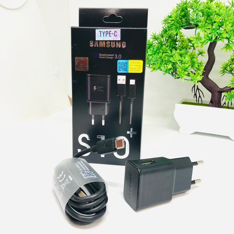 PROMO CHARGER SAMSUNG FAST CHARGING S10+ MICRO / TYPE C ORIGINAL QUICK CHARGER 3.0