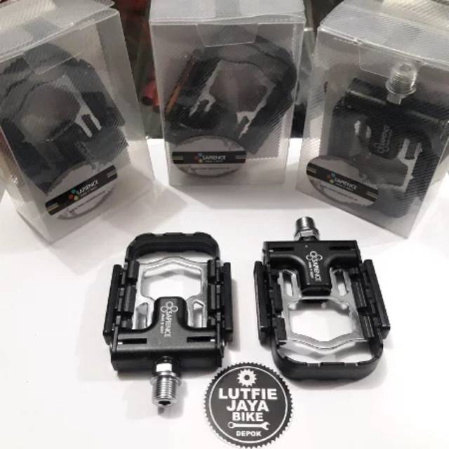 PEDAL LIPAT SAPIENCE FOLDING BIKE HITAM BEARING
