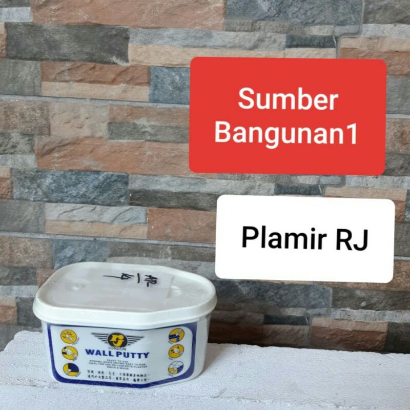 Plamir dempul tembok RJ