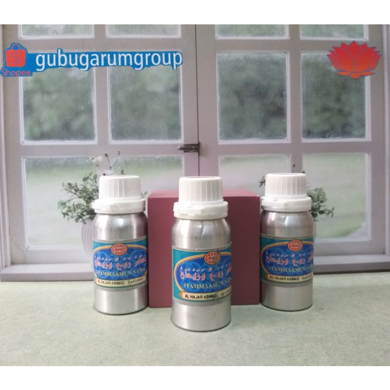 Bibit parfum Al Hajar Aswad Sn By Syammaamun Naim Labor Philippe Grasse 100gr segel searah aroma Haj