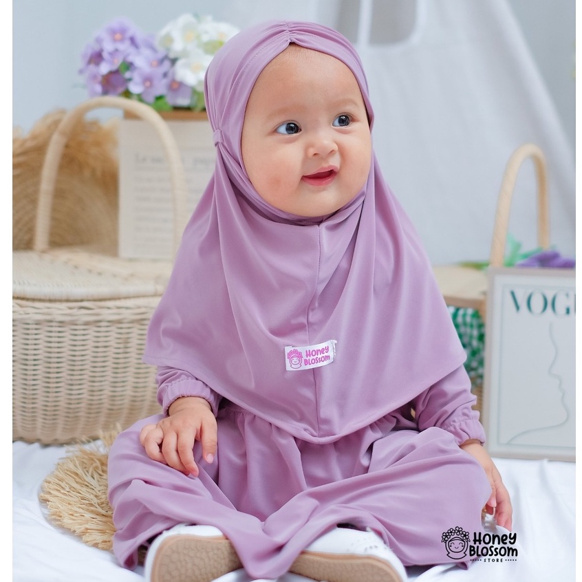 HoneyBlossom - gamis bayi perempuan 6 12 bulan / gamis bayi / gamis bayi perempuan 1 tahun lylia series