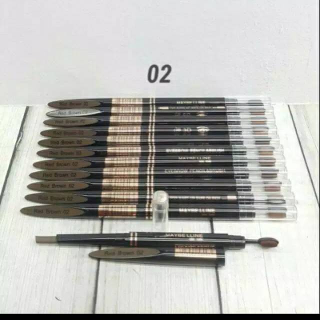 EYEBROW PENCIL &amp; BRUSH MAYBELLINE 3D