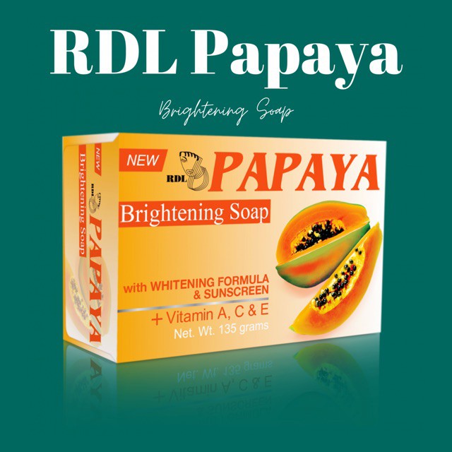 ❤ BEAUTY ❤ RDL Papaya Whitening Soap / sabun papaya rdl original / rdl original