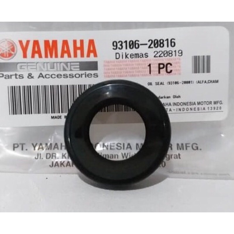 SIL SEAL RODA DEPAN NMAX AEROX ALFA VEGA R ZR JUPITER Z Z1 LEXI XEON MIO ASLI ORI YAMAHA 93106 20816