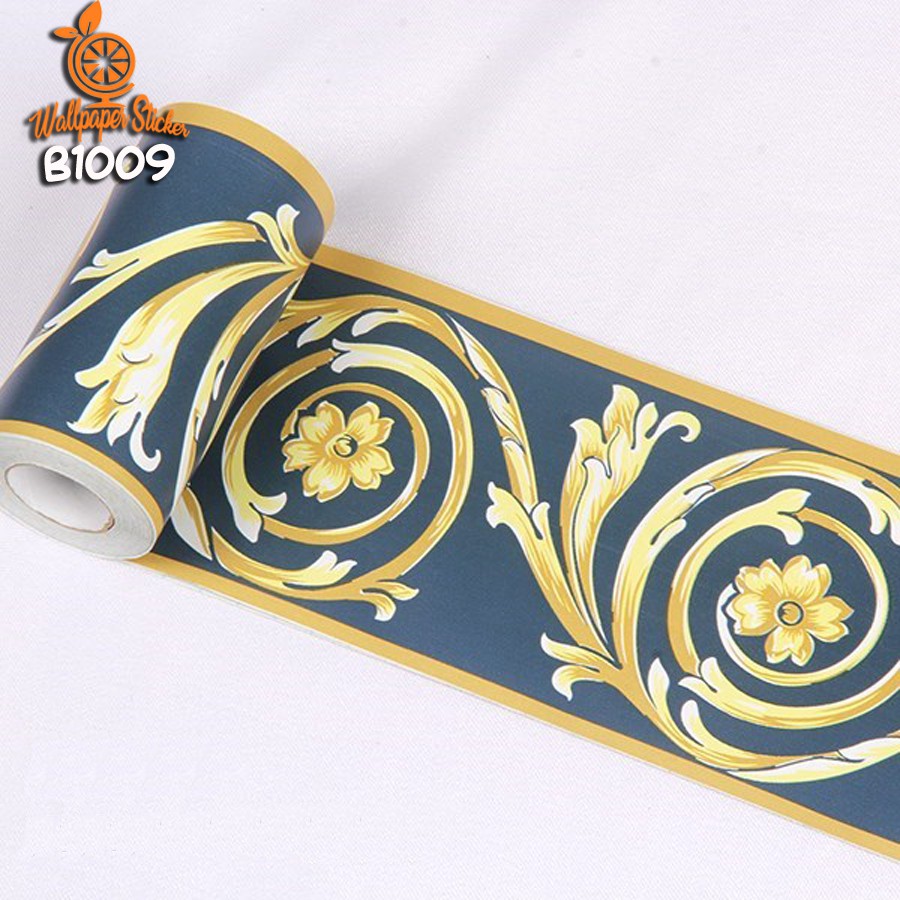 Wallpaper Border List Ukuran 10Cm*8M list border kamar motif elegant