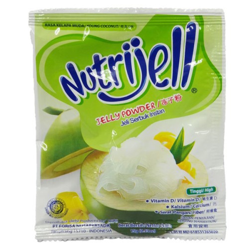 

NUTRIJELL JELI SERBUK INSTAN RASA KELAPA MUDA 15G