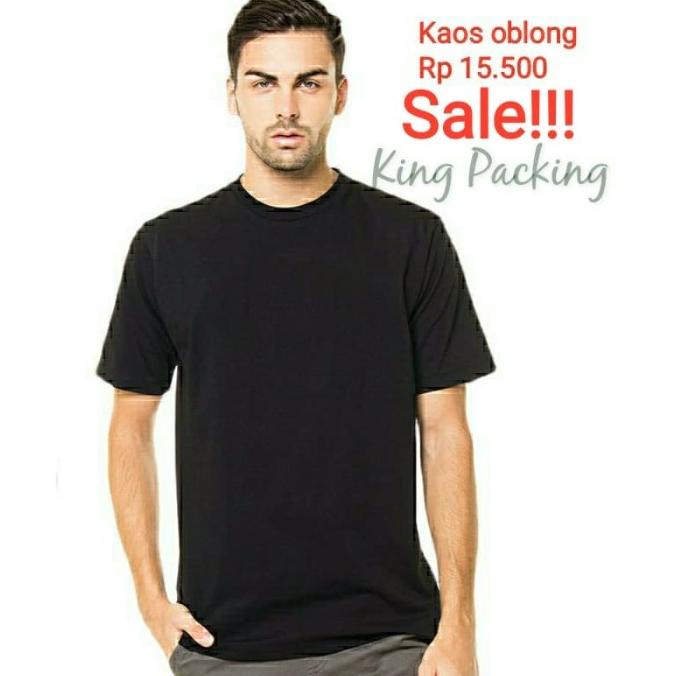 Baju Kaos Polos Oblong Pria Wanita Grosir