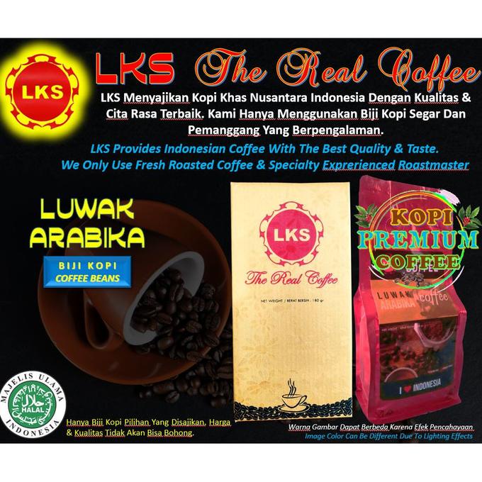 

[COD] PREMIUM COFFEE - BIJI - KOPI LUWAK ARABIKA [COD]