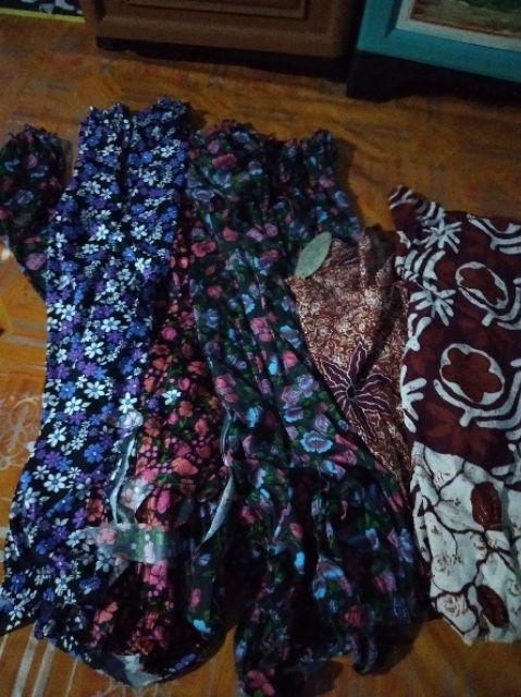 Daster Batik Solo , Daster Ld Pendek / Daster Harian Busui