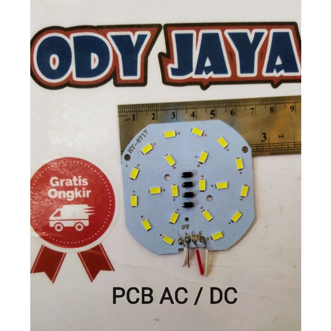 pcb led ac/dc emergency 9 watt