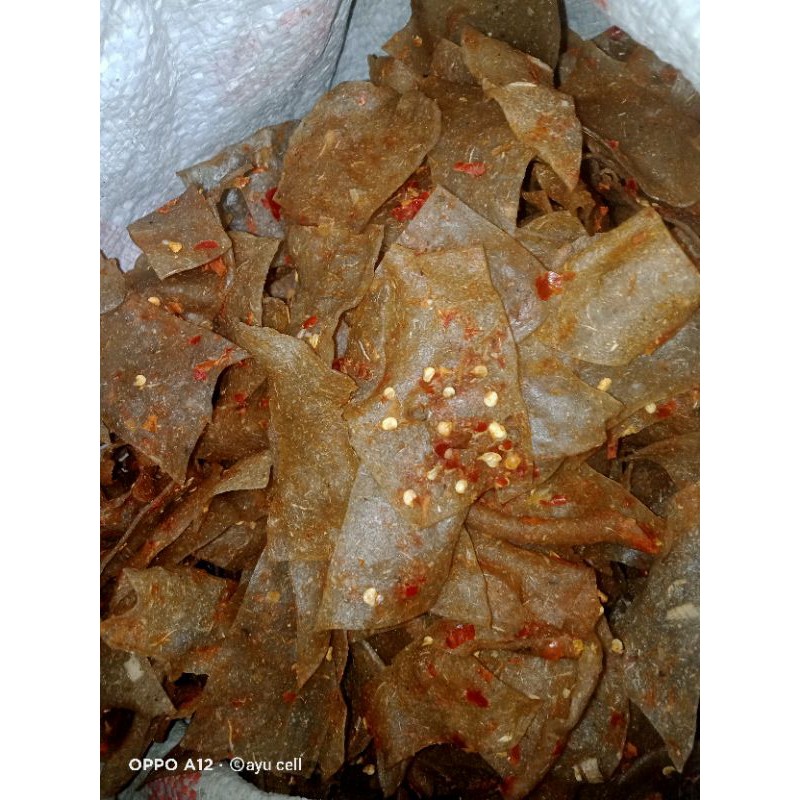

krecek krupuk pedas nampol