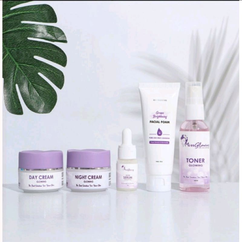 miss glowing skincare glow series