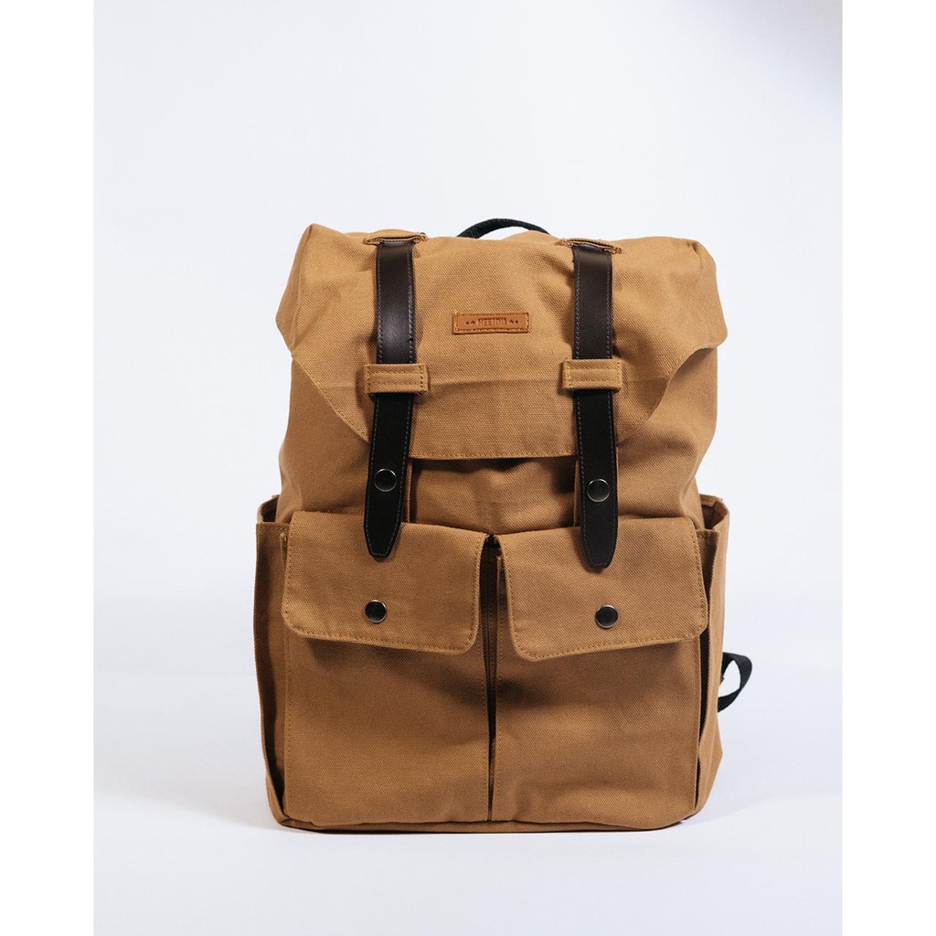 TAS RANSEL LAPTOP 14 15.6 inch UNISEX KANVAS HEEJOU MUDY